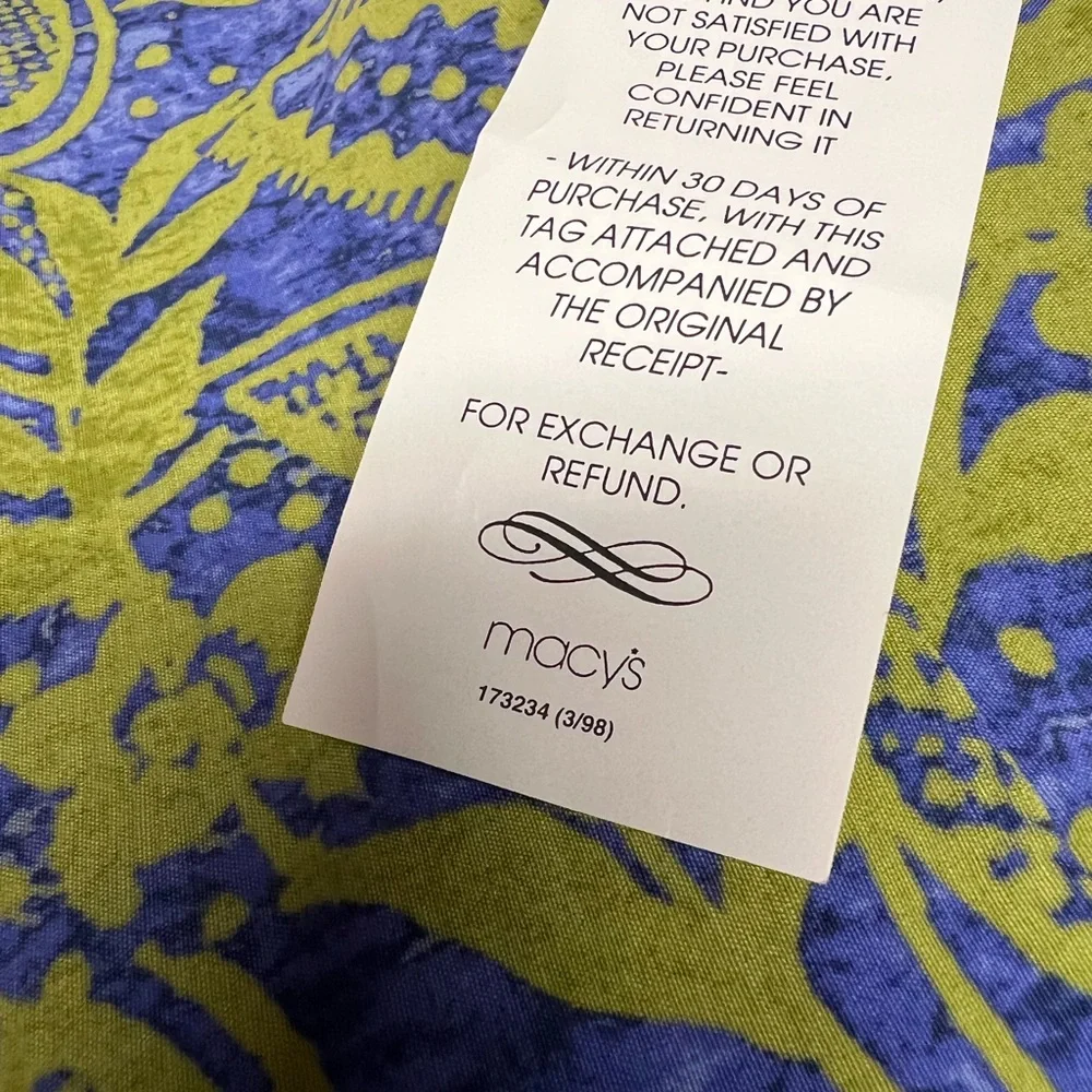 Rabbit, Rabbit, Rabbit green and lavender dress. - Picture 5 of 8